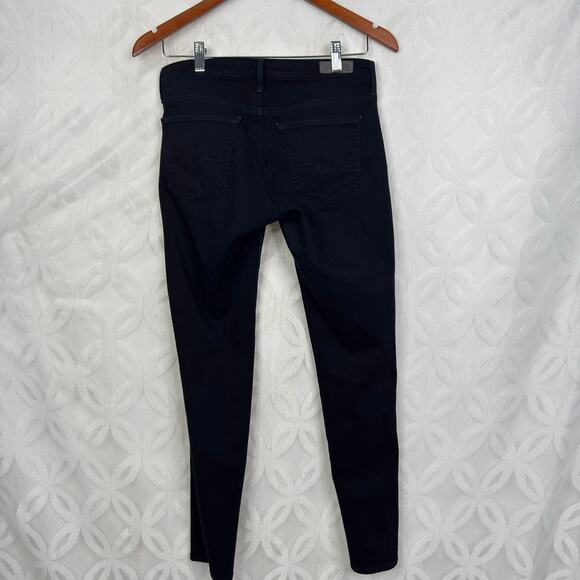 AG Adriano Goldschmied The Legging Super Skinny Low Rise Dark Washed Size 27 - Picture 4 of 10